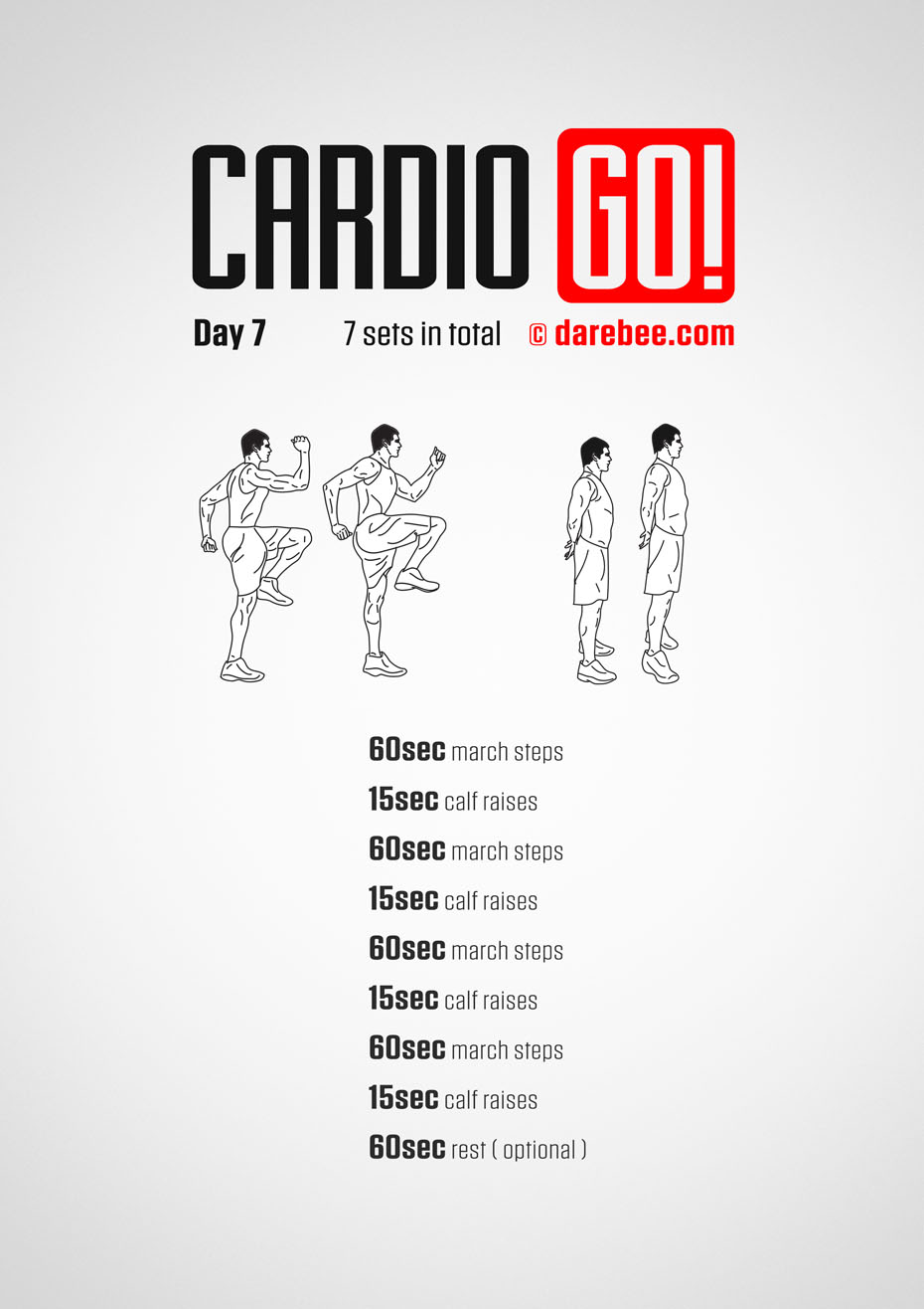 Cardio Go! - 30 Day Bodyweight Program