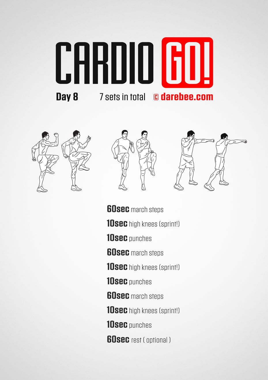 Cardio Go! - 30 Day Bodyweight Program