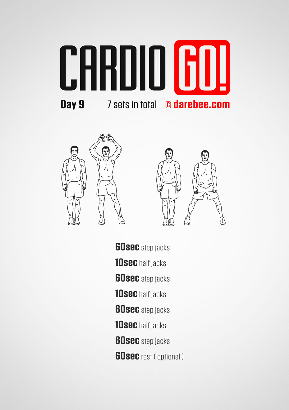 Cardio Go! - 30 Day Bodyweight Program