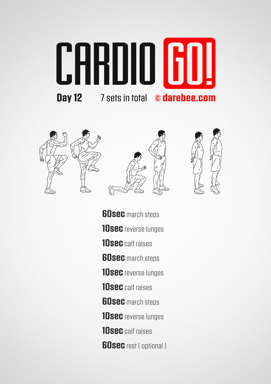 Cardio Go! - 30 Day Bodyweight Program