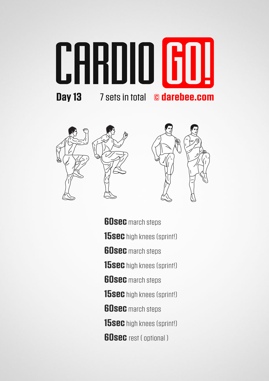 Cardio Go! - 30 Day Bodyweight Program