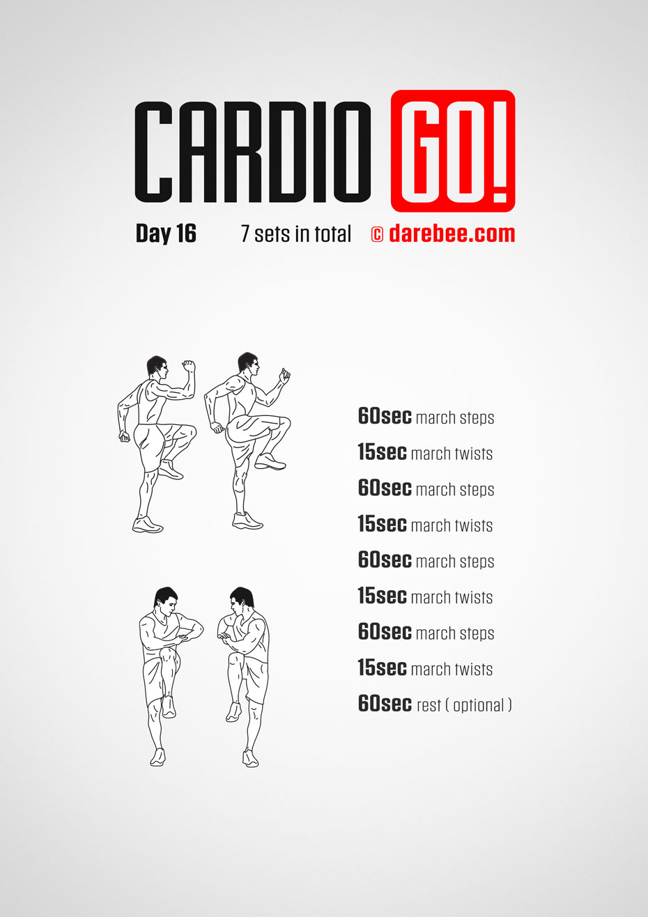 Cardio Go! - 30 Day Bodyweight Program