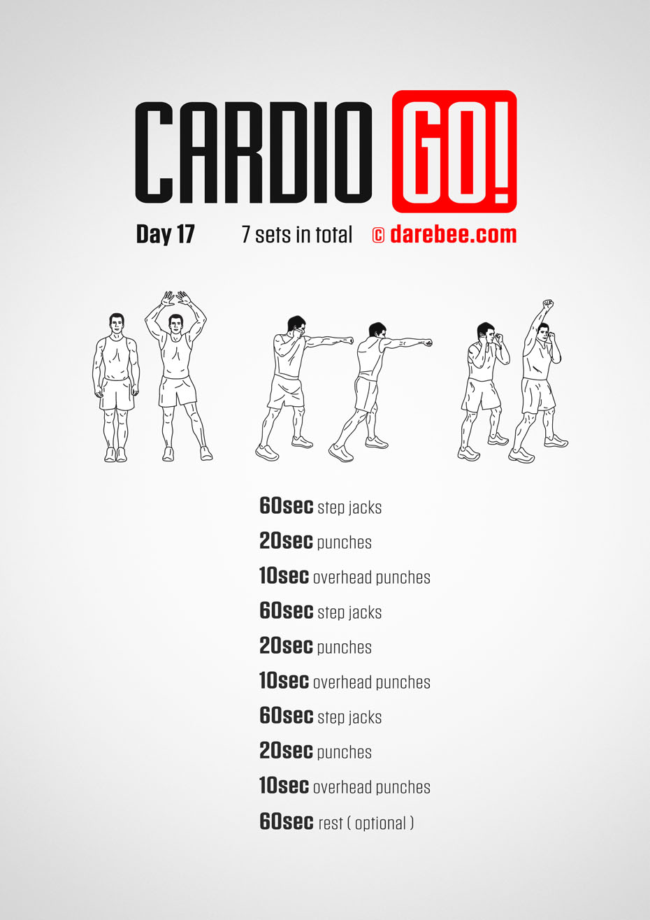 Cardio Go! - 30 Day Bodyweight Program