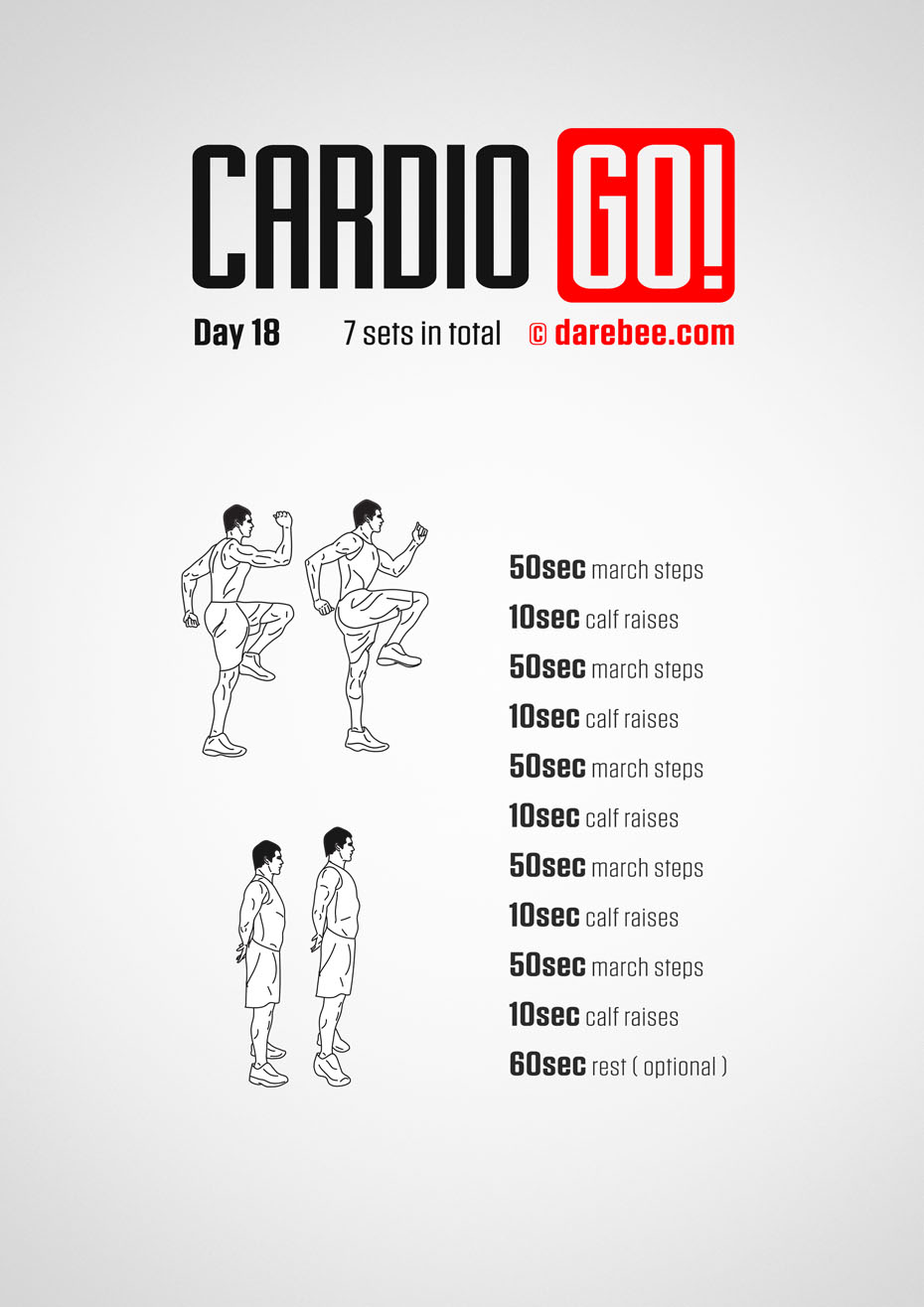 Cardio Go! - 30 Day Bodyweight Program