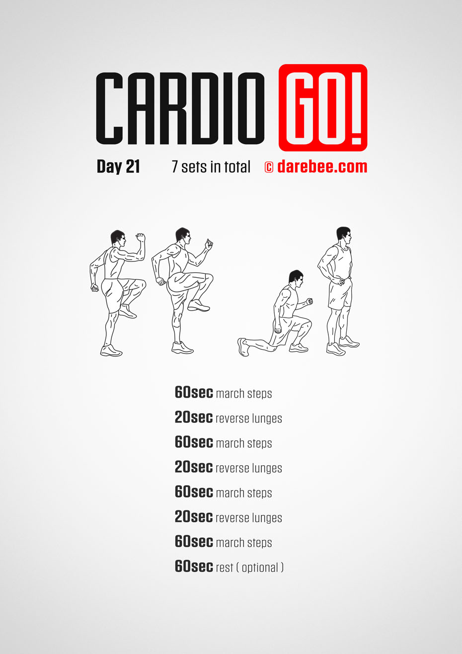 Cardio Go! - 30 Day Bodyweight Program