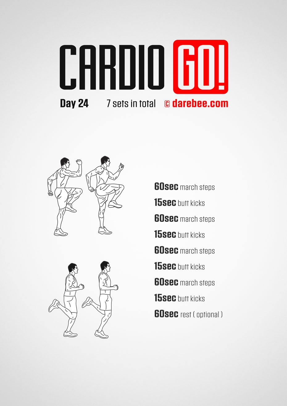 Cardio Go! - 30 Day Bodyweight Program