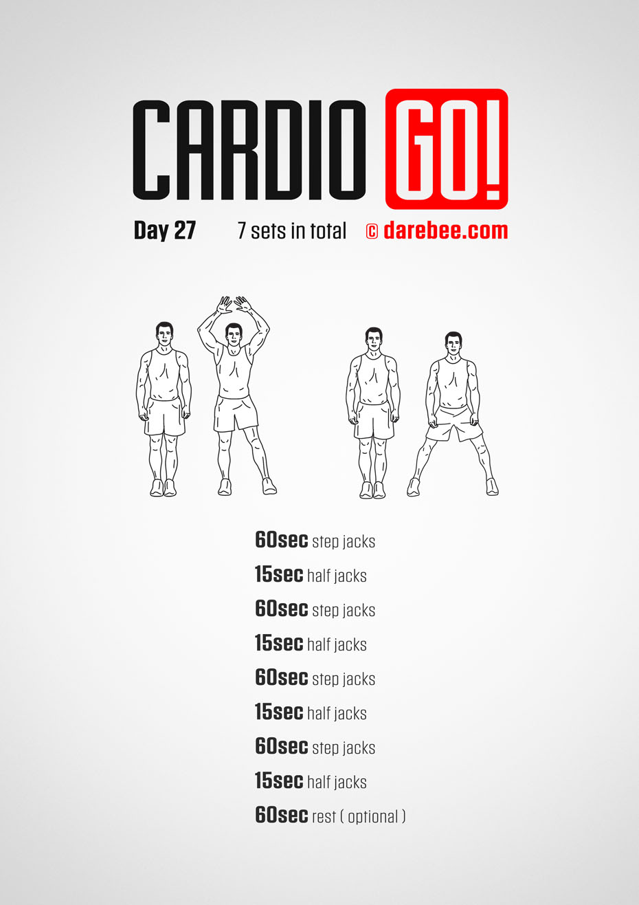 Cardio Go! - 30 Day Bodyweight Program