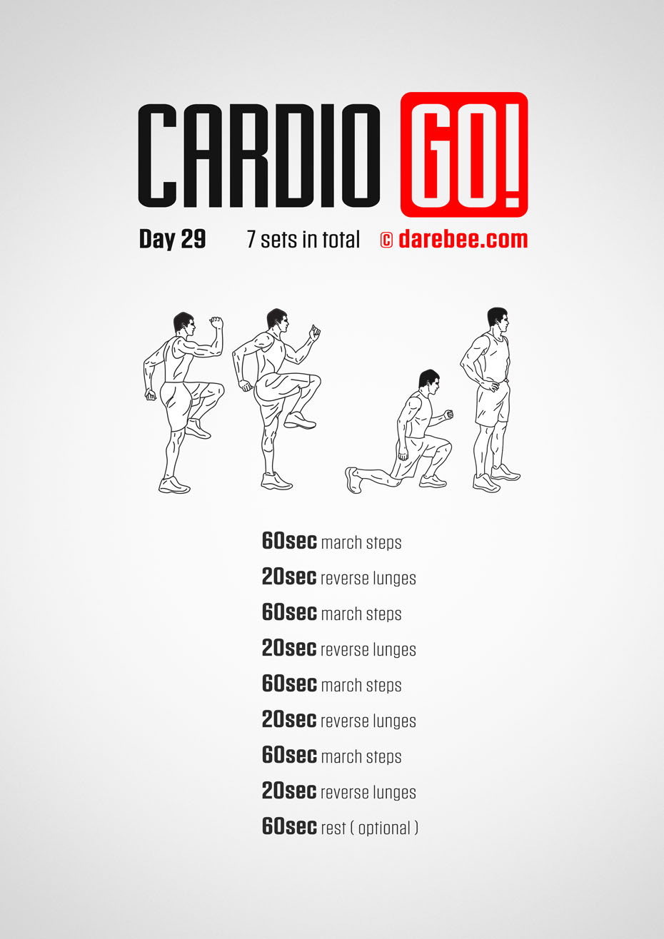 Cardio Go! - 30 Day Bodyweight Program