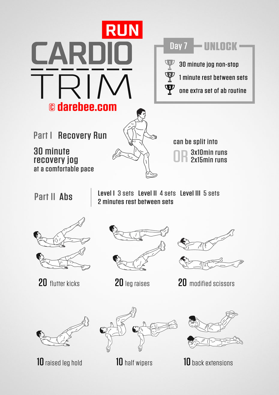 Cardio Trim Run: 30-Day Fitness Program