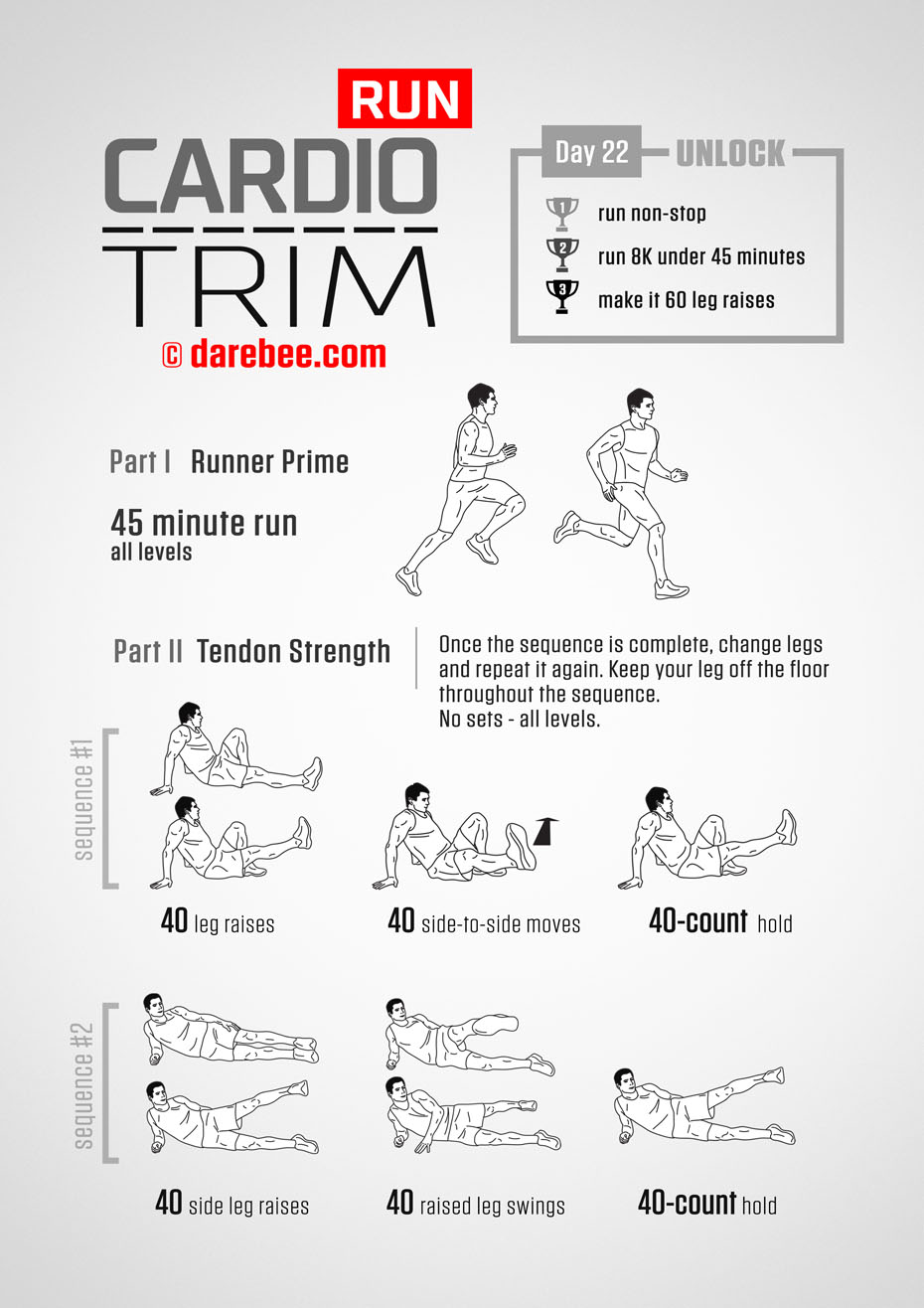 Cardio Trim Run: 30-Day Fitness Program