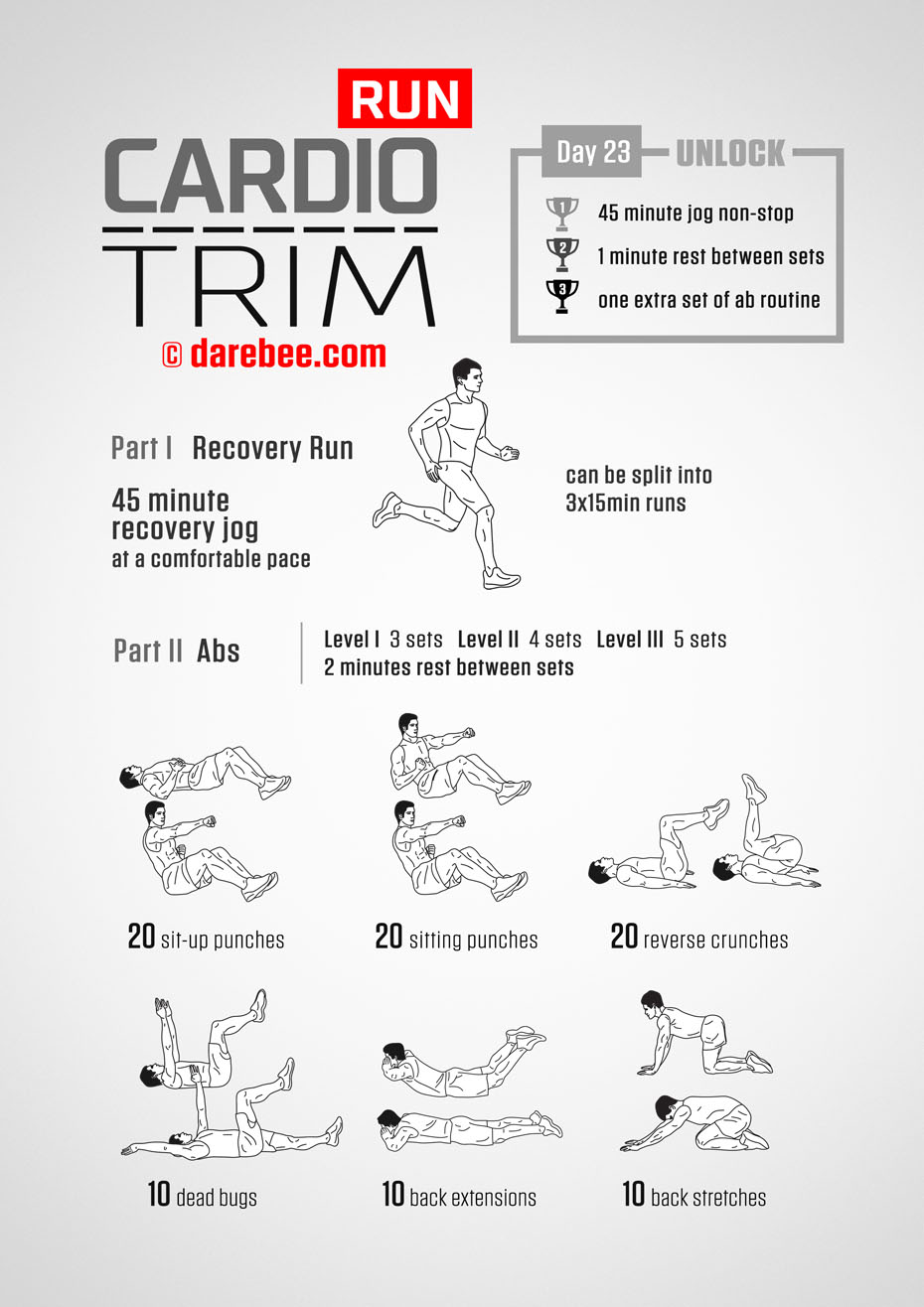 Cardio Trim Run: 30-Day Fitness Program