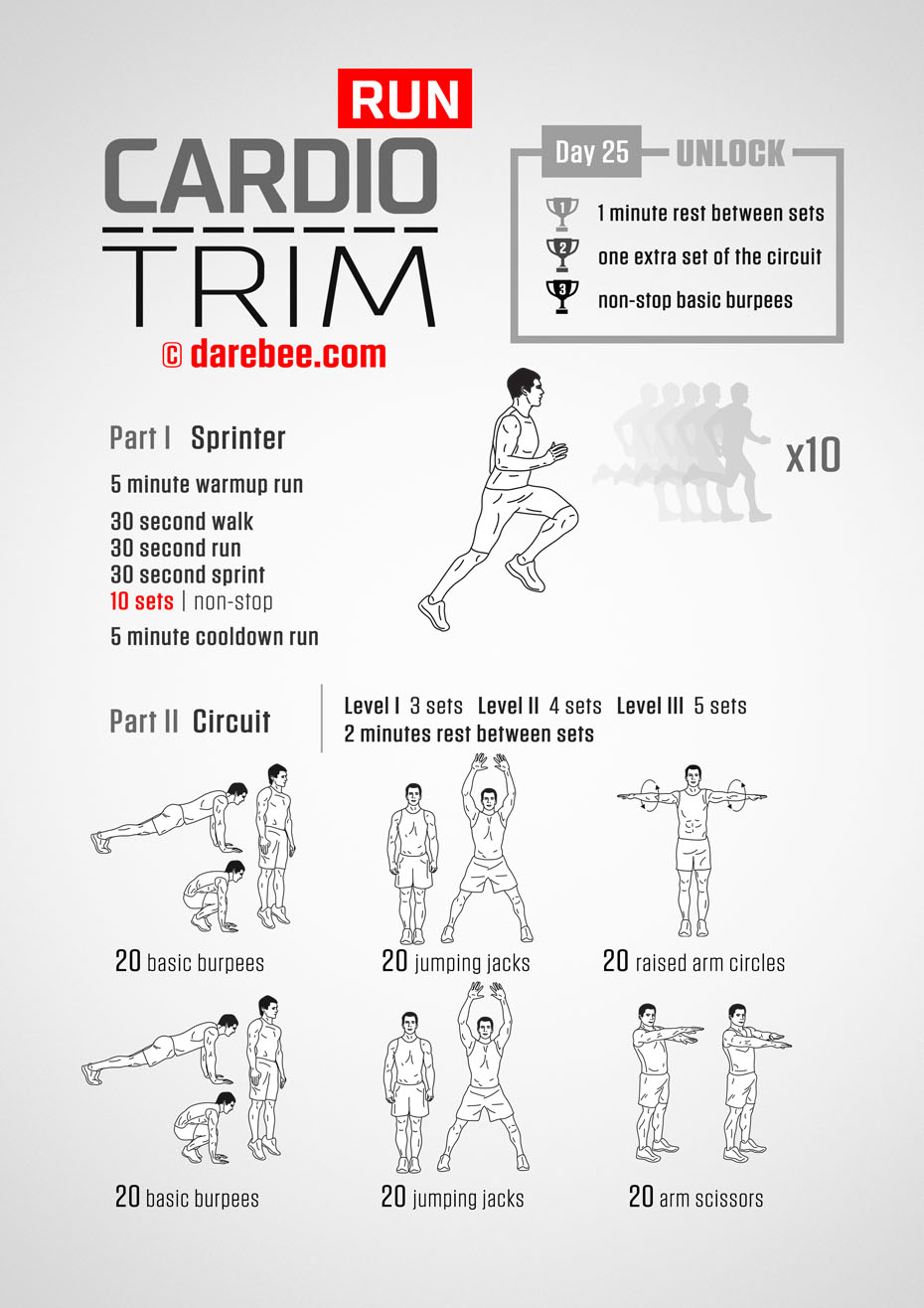 Cardio Trim Run: 30-Day Fitness Program