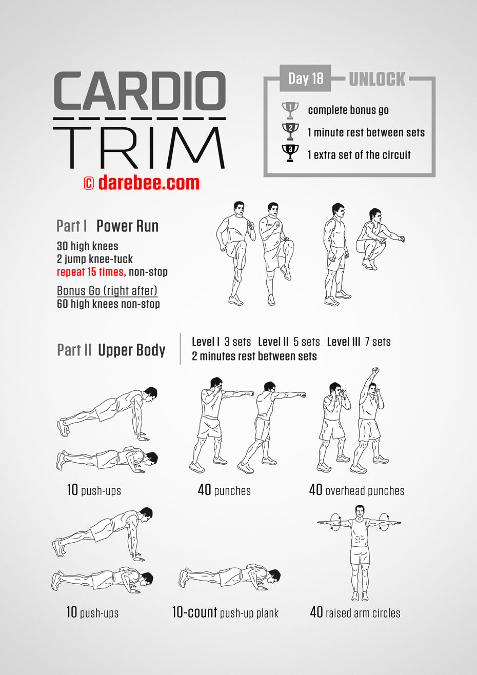 Cardio Trim: 30-Day Fitness Program