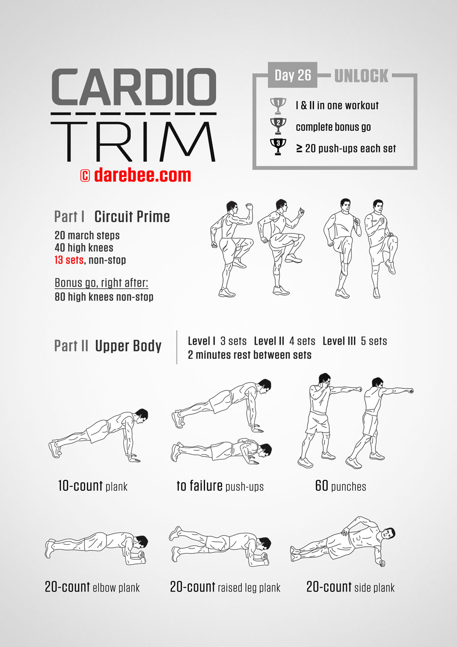 Cardio Trim: 30-Day Fitness Program