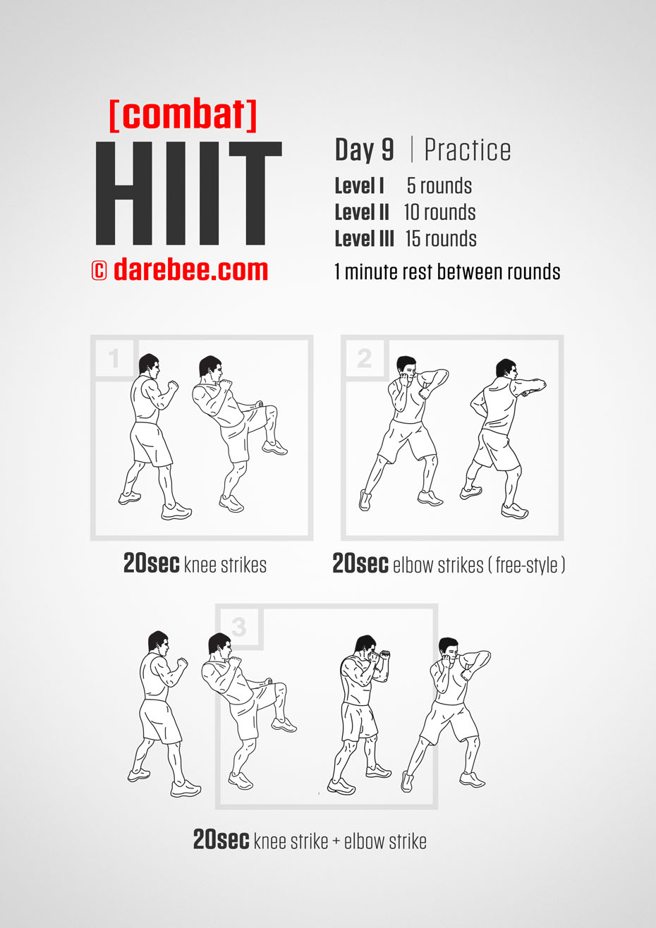 COMBAT HIIT by DAREBEE