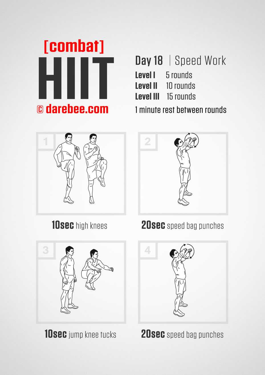 COMBAT HIIT by DAREBEE