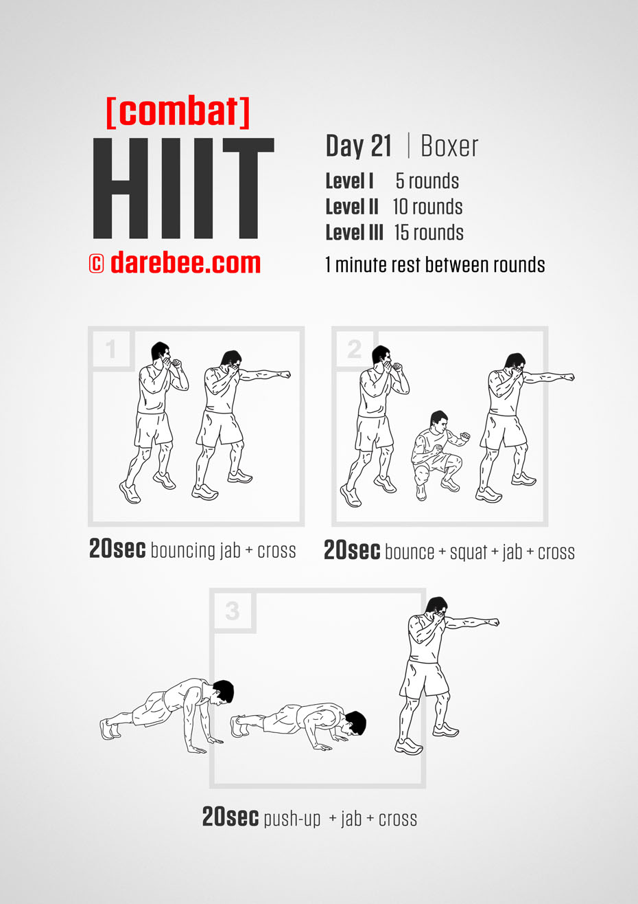 COMBAT HIIT by DAREBEE