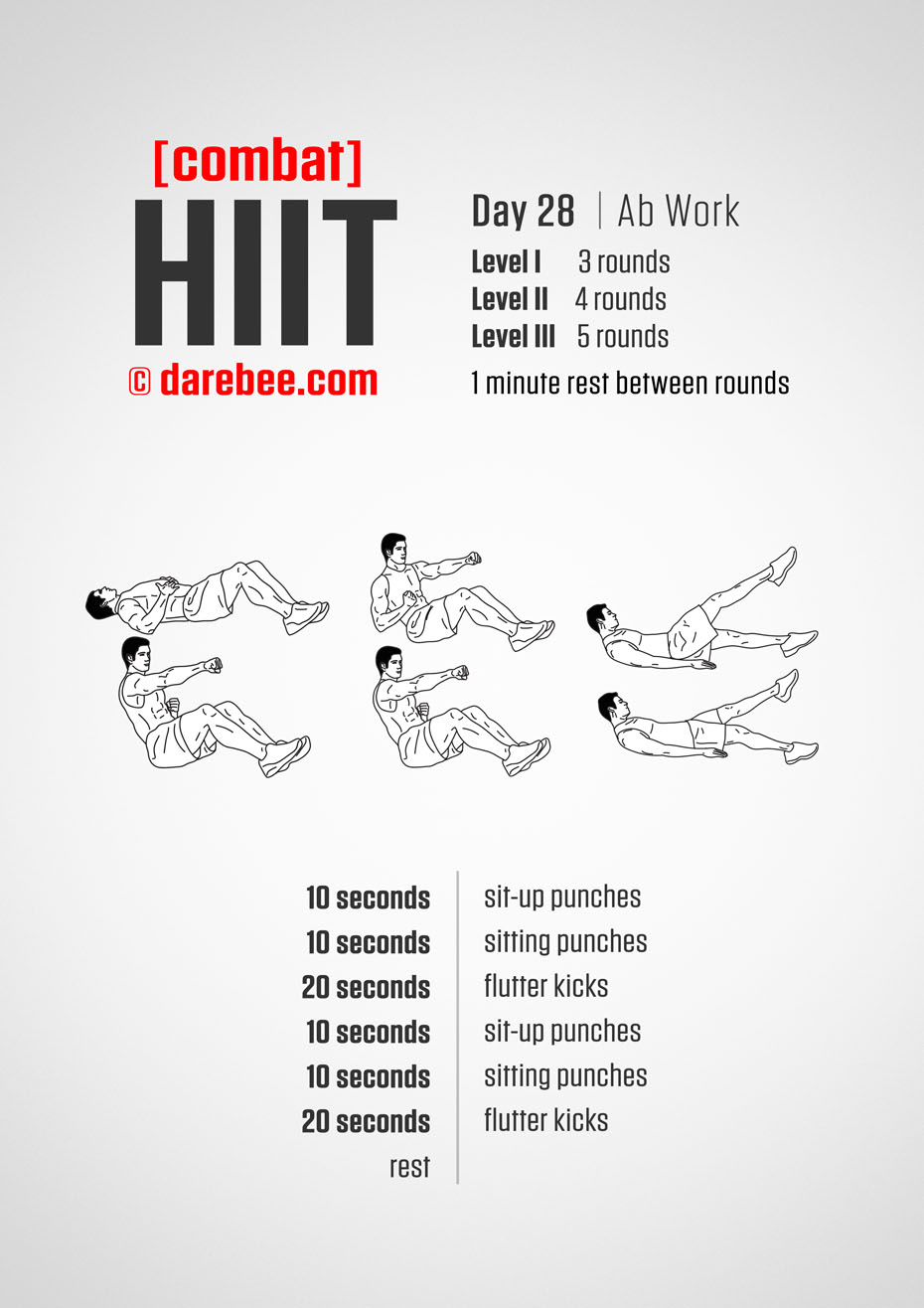 COMBAT HIIT by DAREBEE