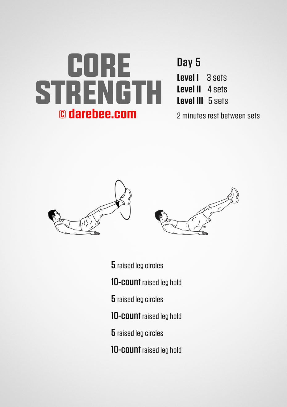 Core Strength - 30 Day Core Bodyweight Program