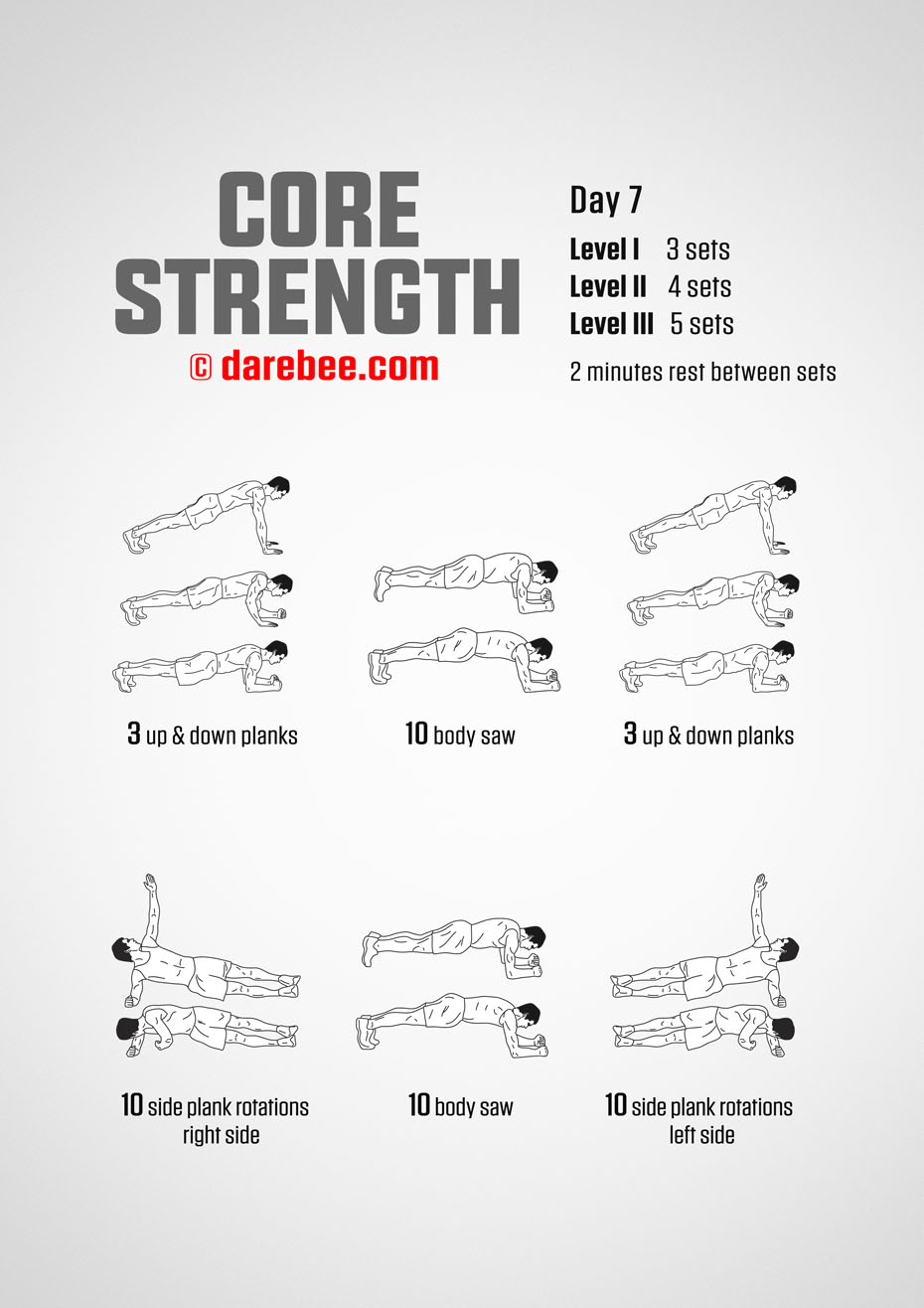 Core Strength - 30 Day Core Bodyweight Program