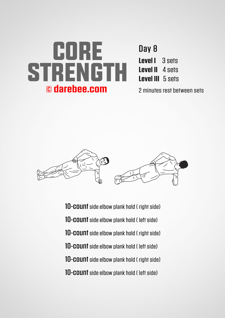 Core Strength - 30 Day Core Bodyweight Program