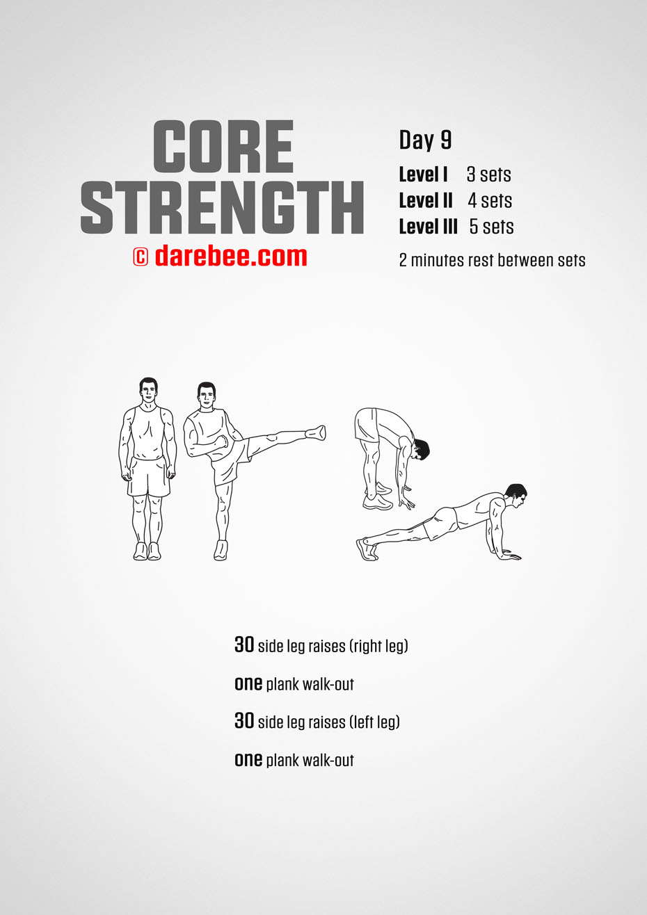 Core Strength - 30 Day Core Bodyweight Program