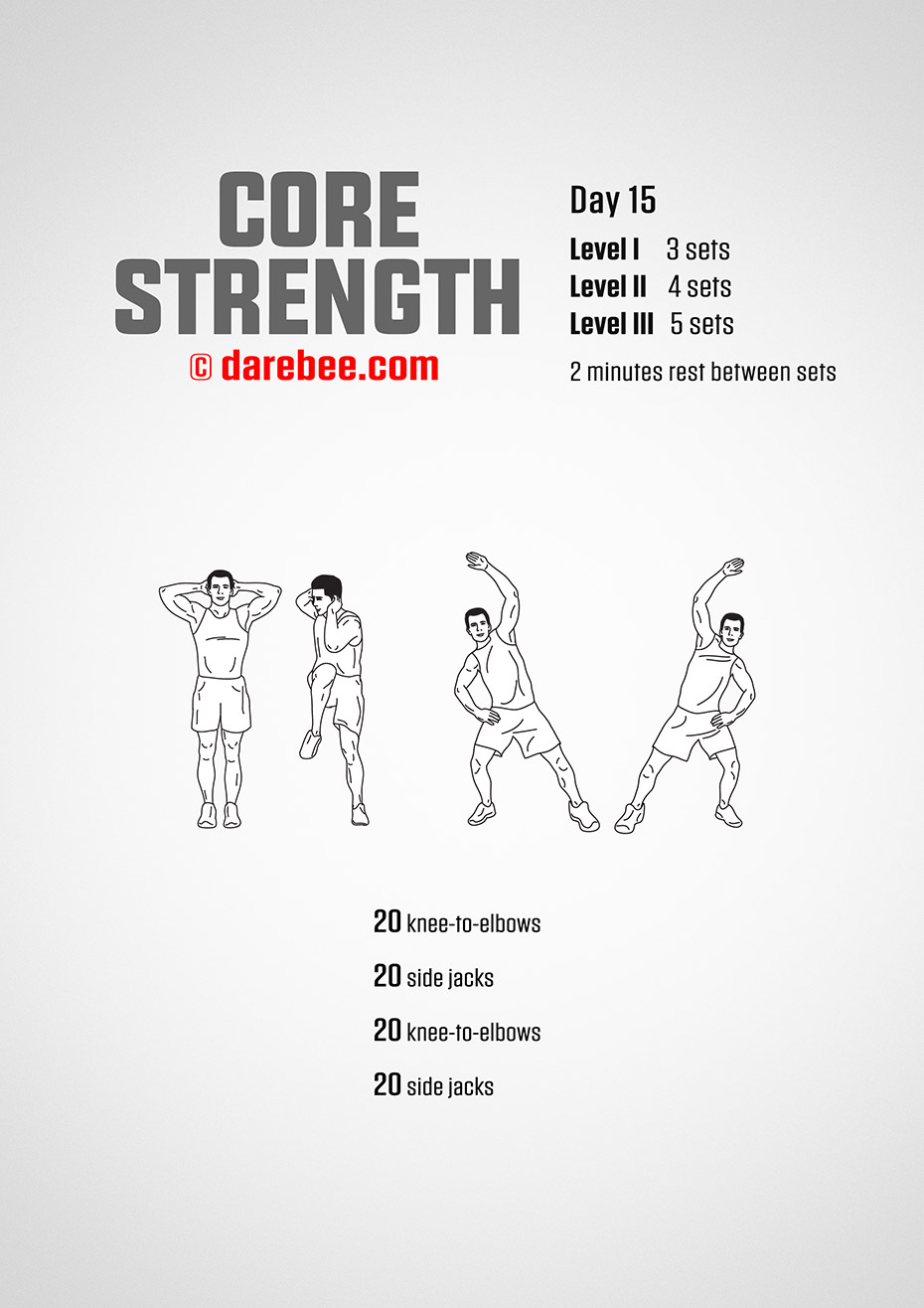 Core Strength - 30 Day Core Bodyweight Program