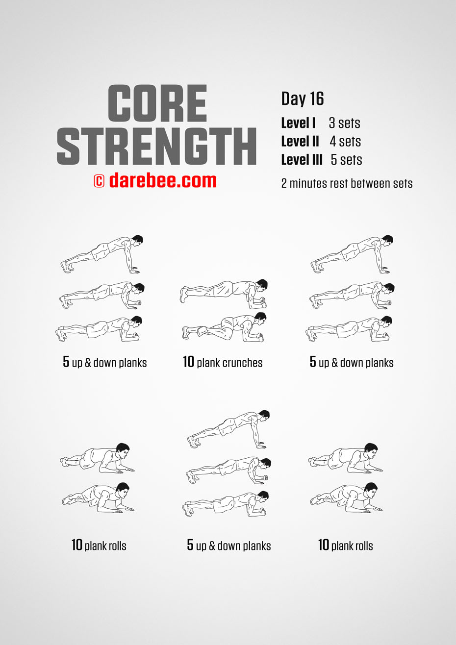 Core Strength - 30 Day Core Bodyweight Program