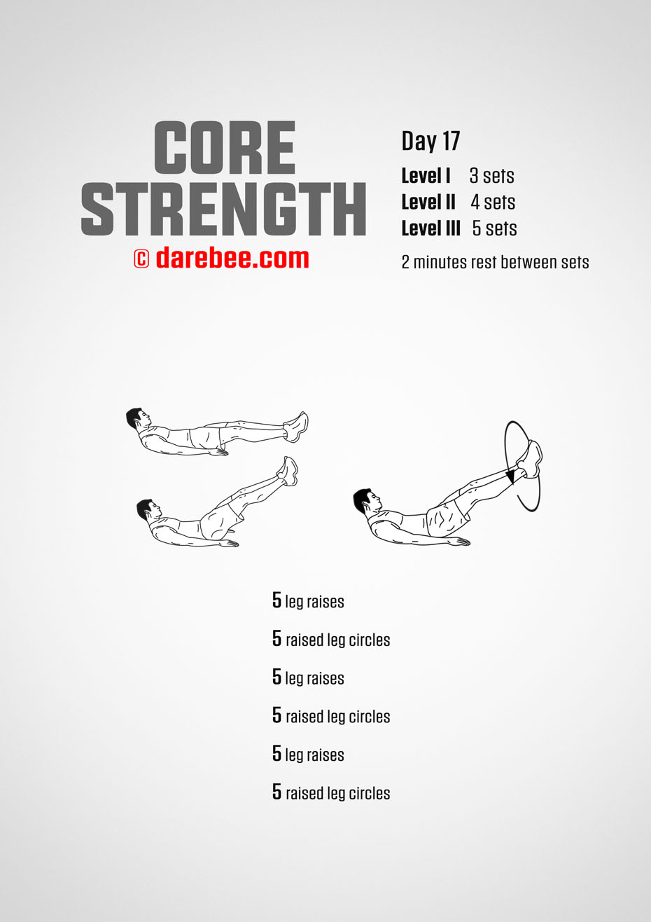 Core Strength - 30 Day Core Bodyweight Program