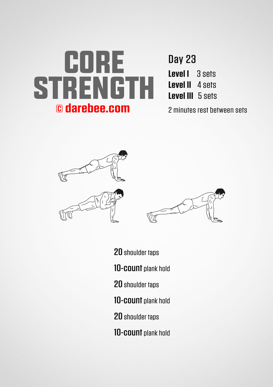 Core Strength - 30 Day Core Bodyweight Program