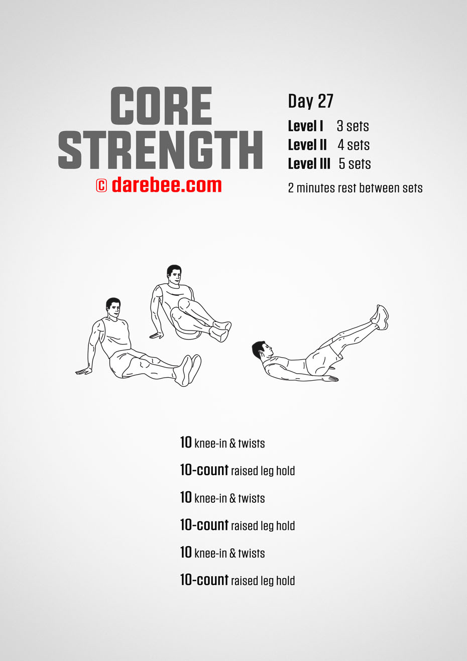 Core Strength - 30 Day Core Bodyweight Program