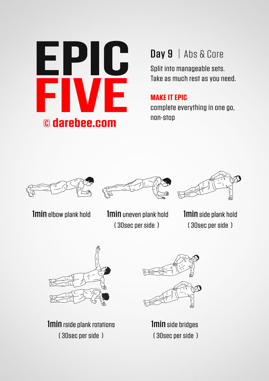 Epic Five: 30-Day Fitness Program