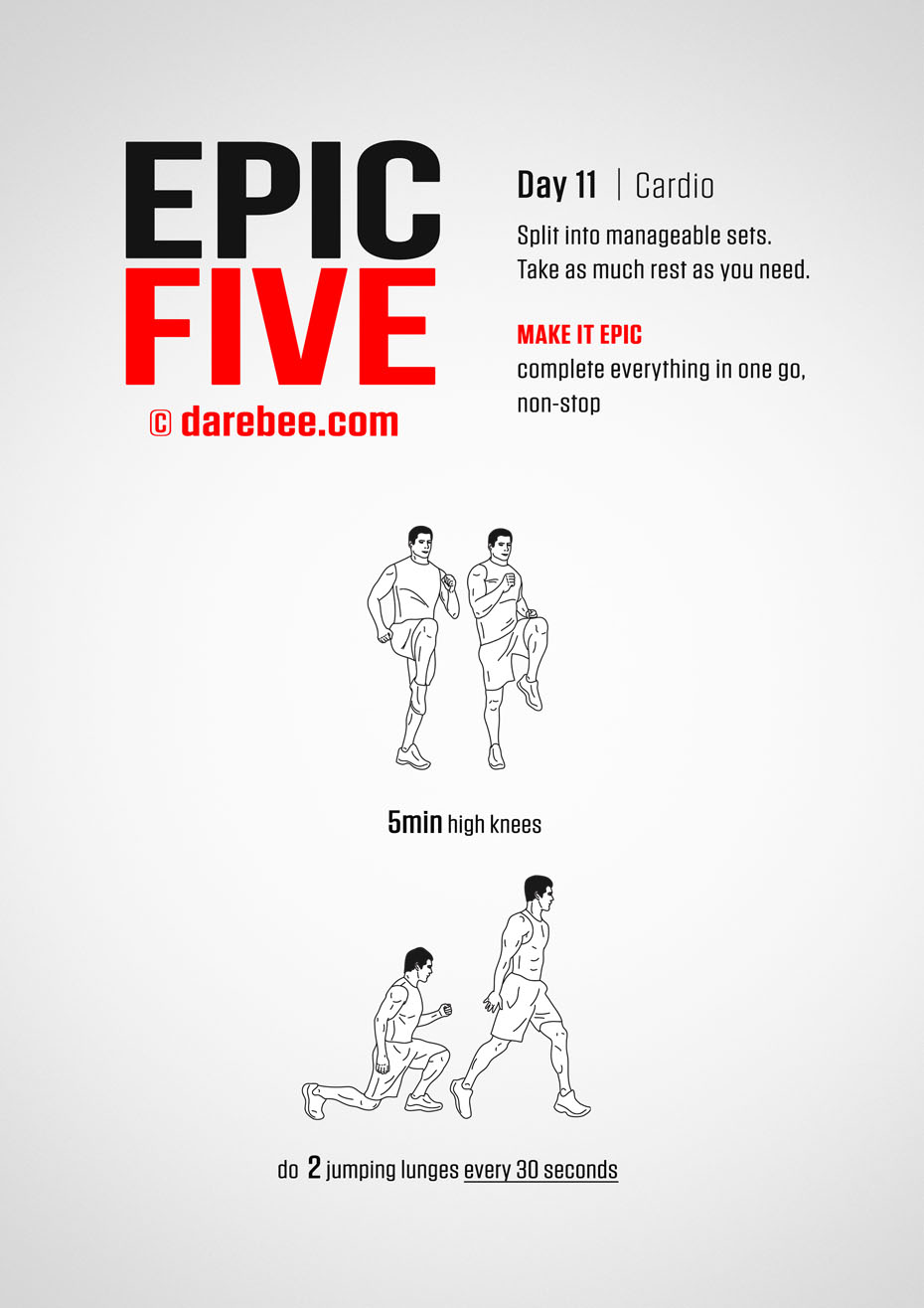 Epic Five: 30-Day Fitness Program