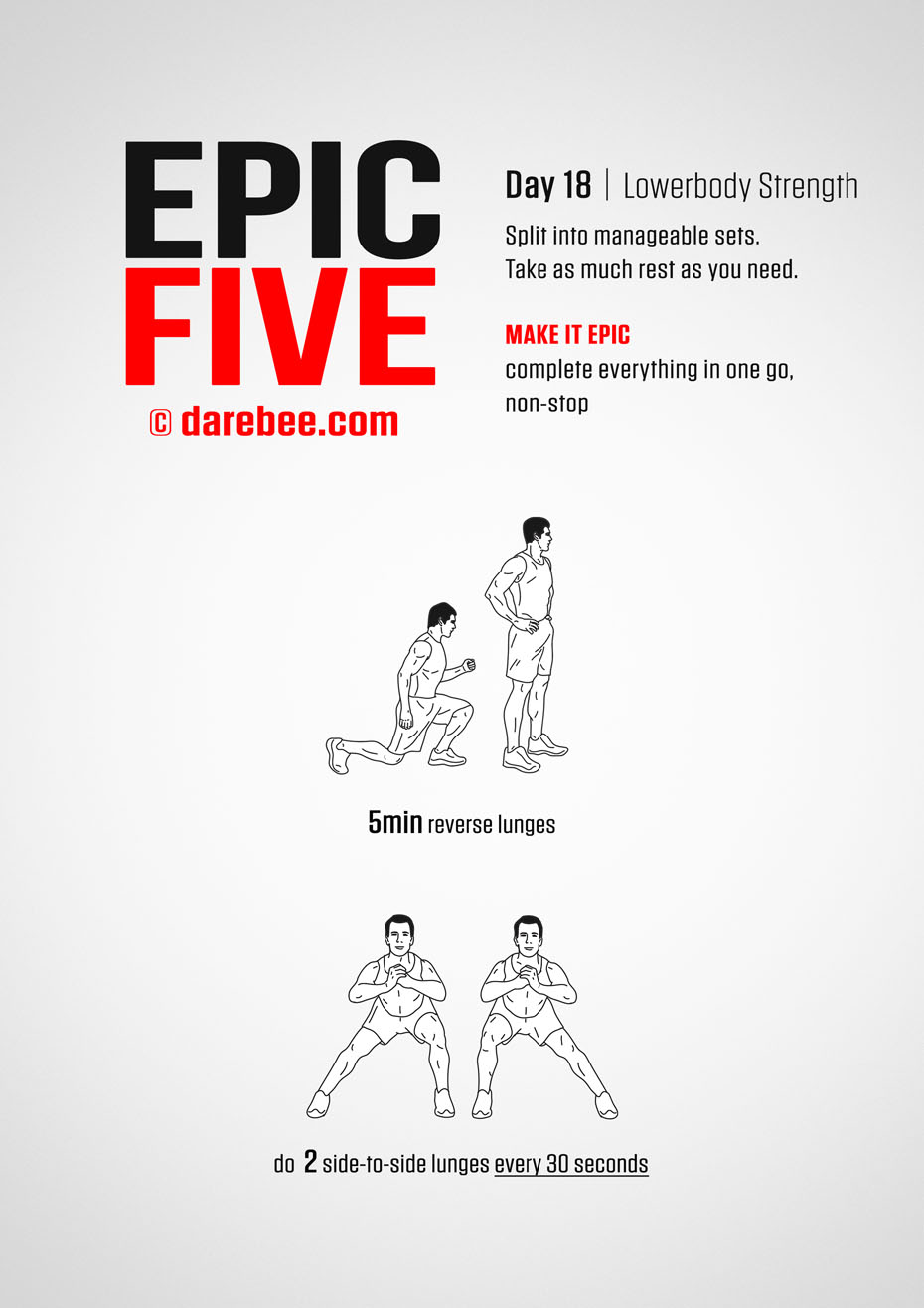 Epic Five: 30-Day Fitness Program