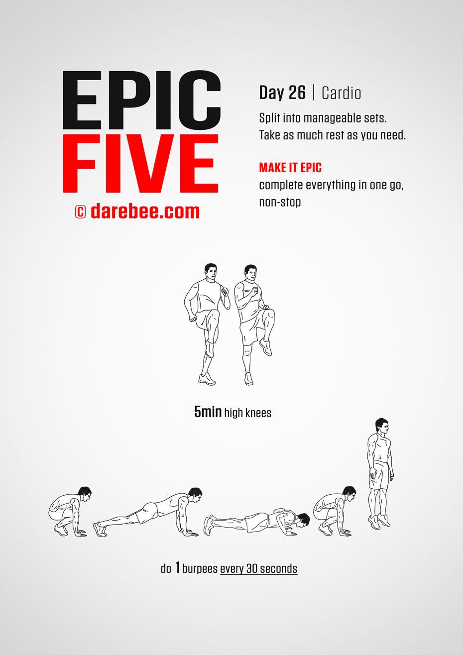 Epic Five: 30-Day Fitness Program