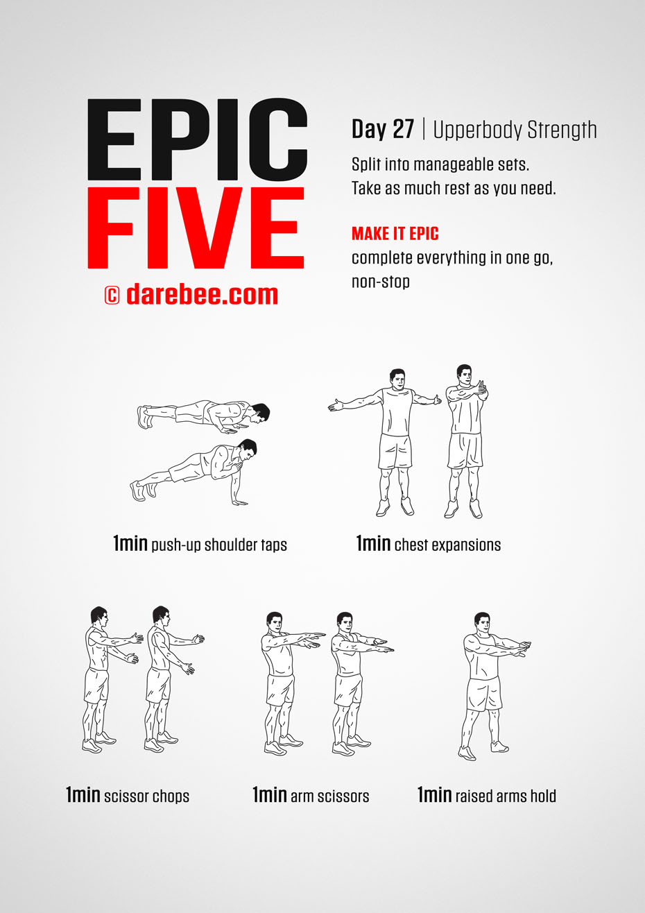 Epic Five: 30-Day Fitness Program