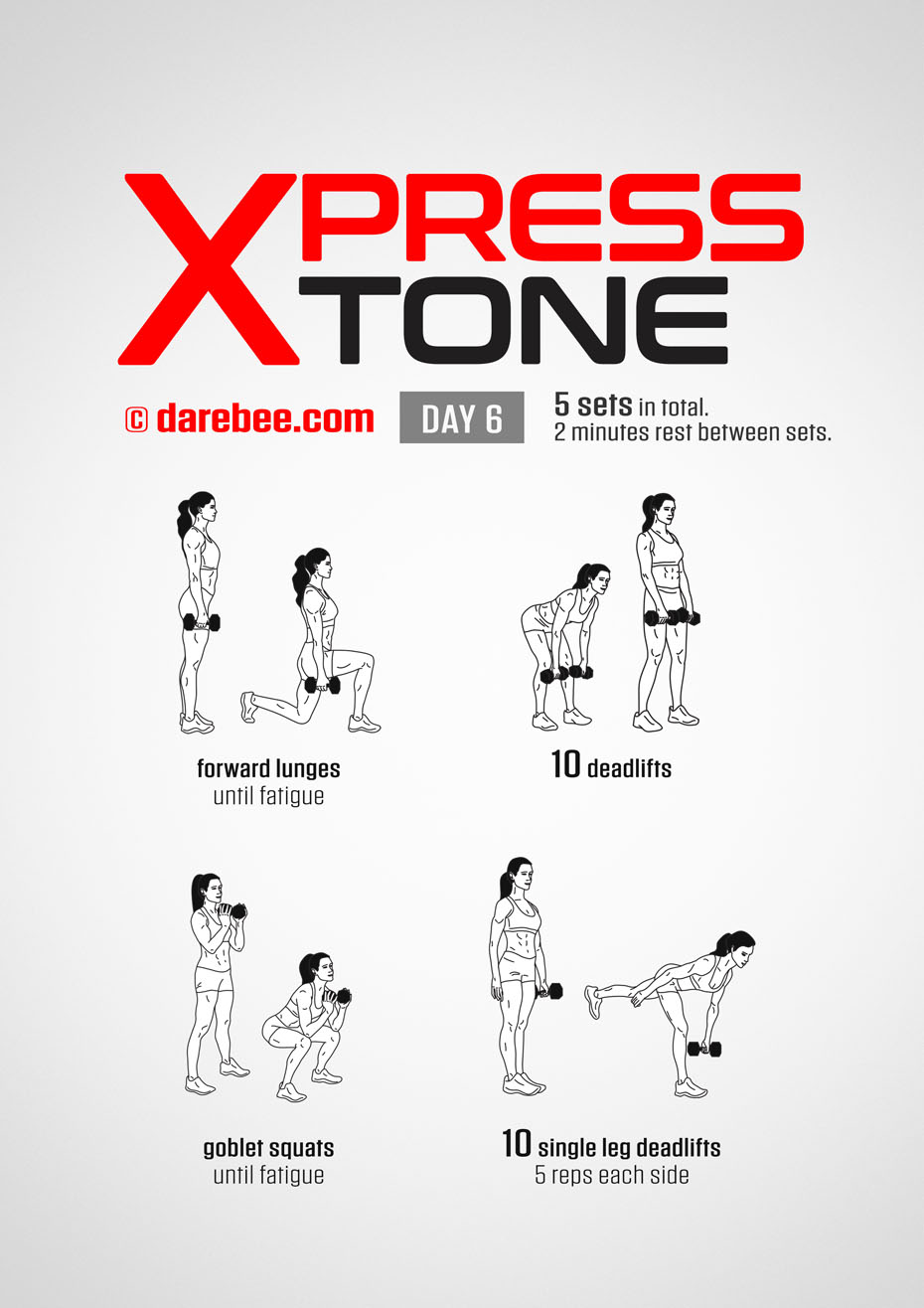 Express Tone - 30 Day Dumbbell Tone Program