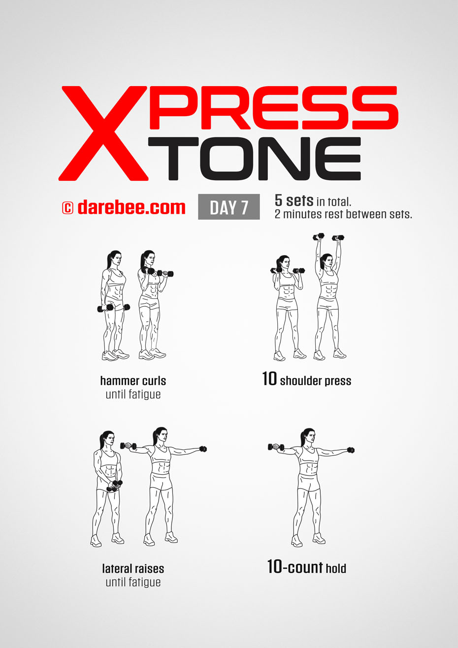 Express Tone - 30 Day Dumbbell Tone Program