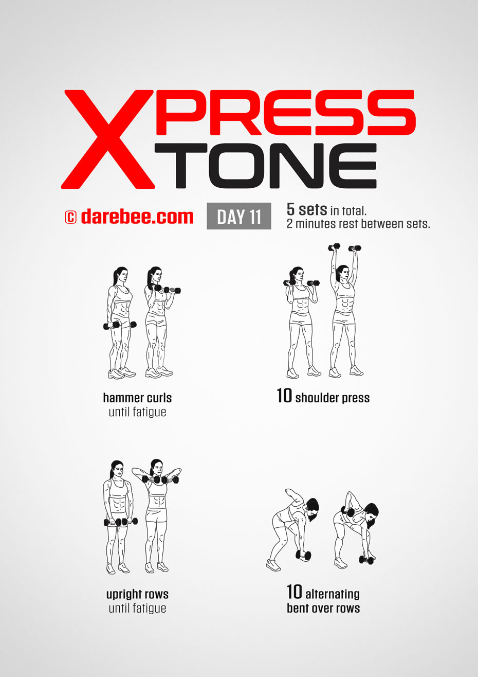 Express Tone - 30 Day Dumbbell Tone Program