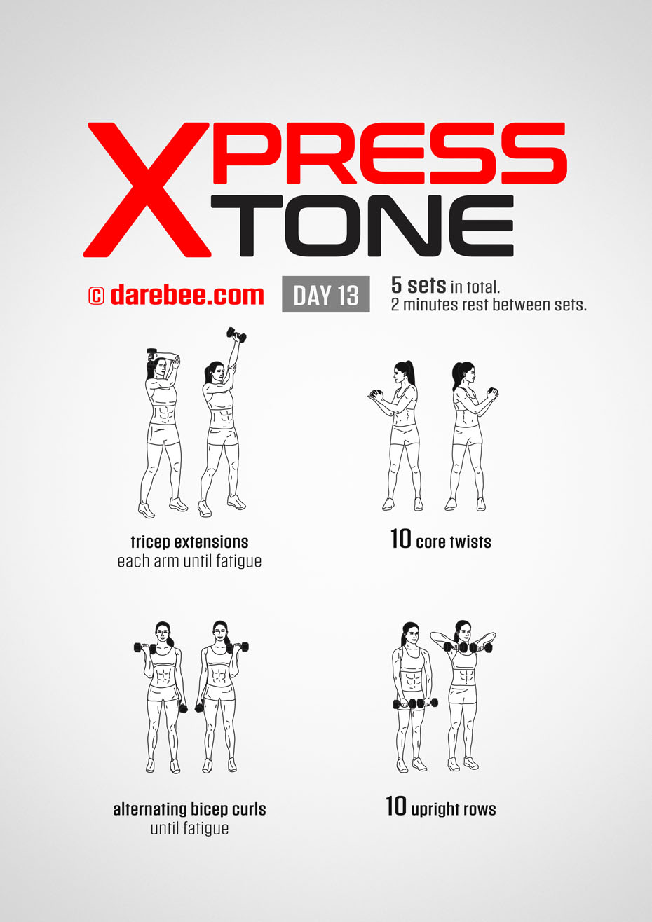 Express Tone - 30 Day Dumbbell Tone Program