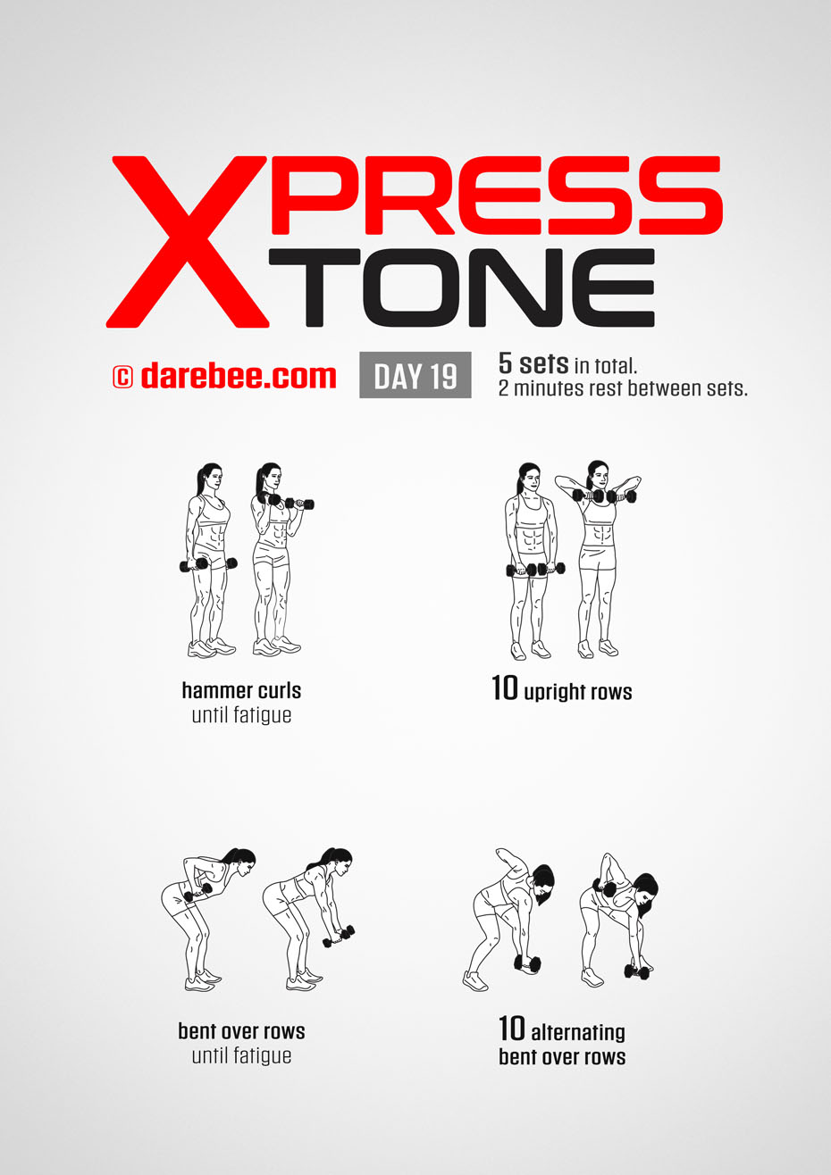 Express Tone - 30 Day Dumbbell Tone Program