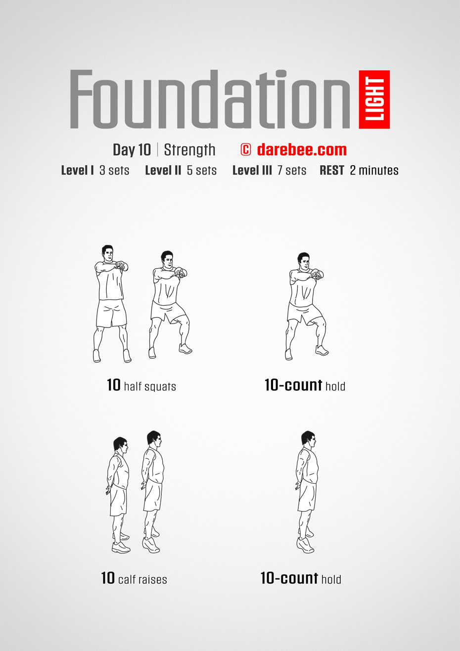 Foundation - 30 Day Low Impact Bodyweight Program