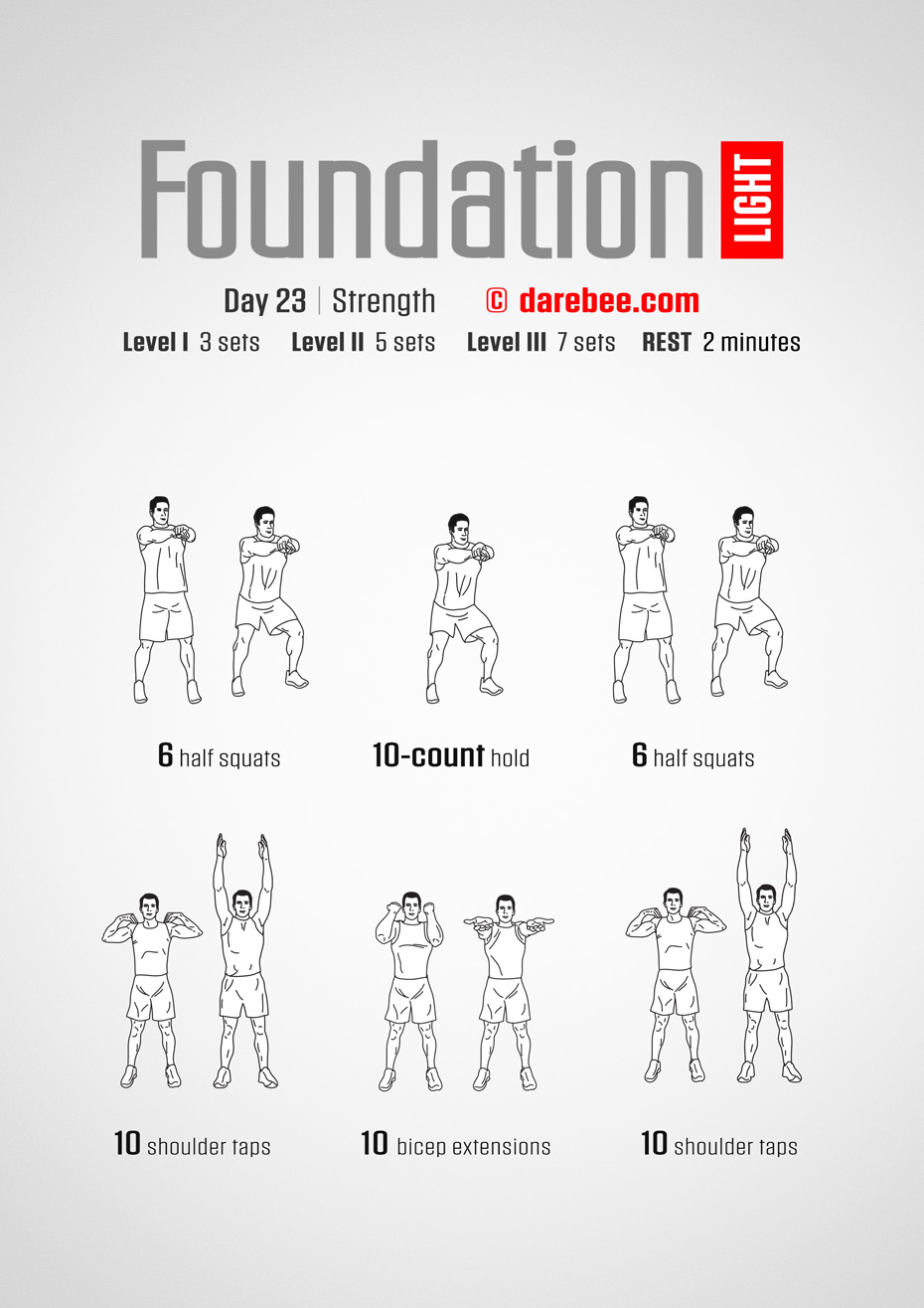 Foundation - 30 Day Low Impact Bodyweight Program