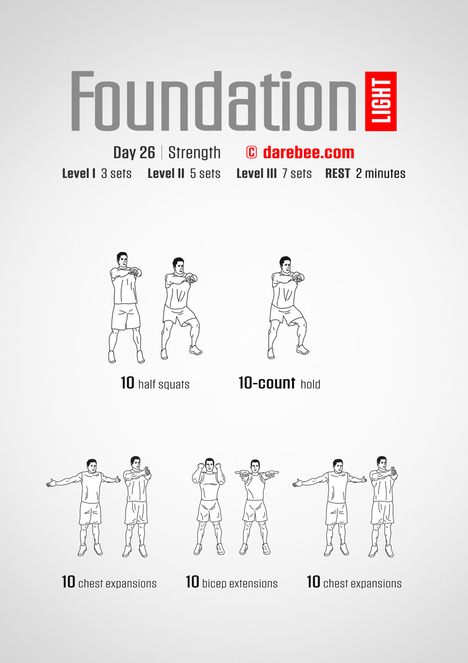 Foundation - 30 Day Low Impact Bodyweight Program