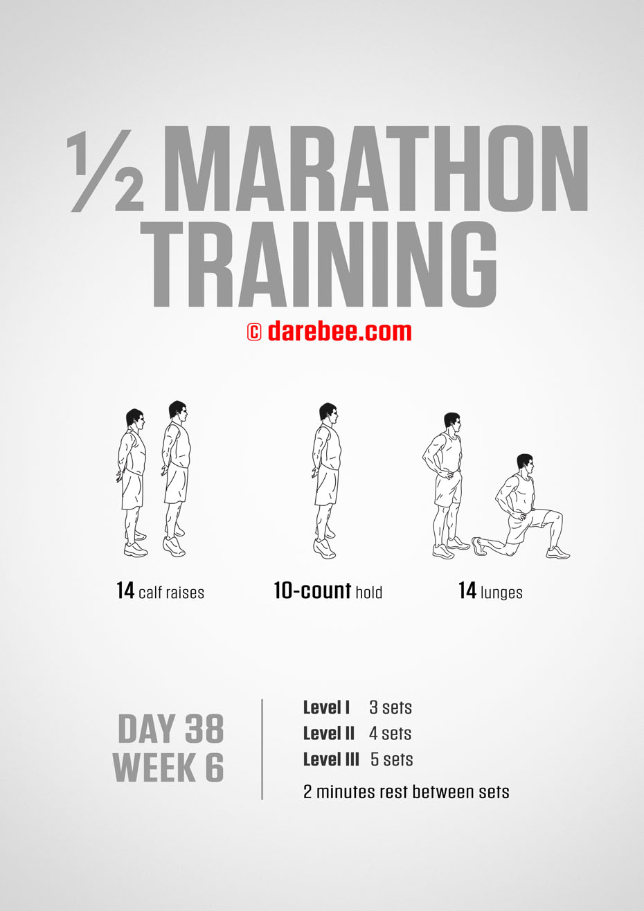 Half Marathon Training Program by DAREBEE