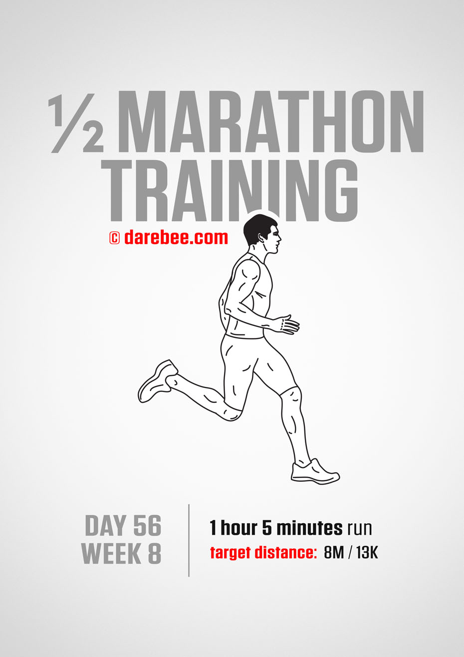 Half Marathon Training Program by DAREBEE