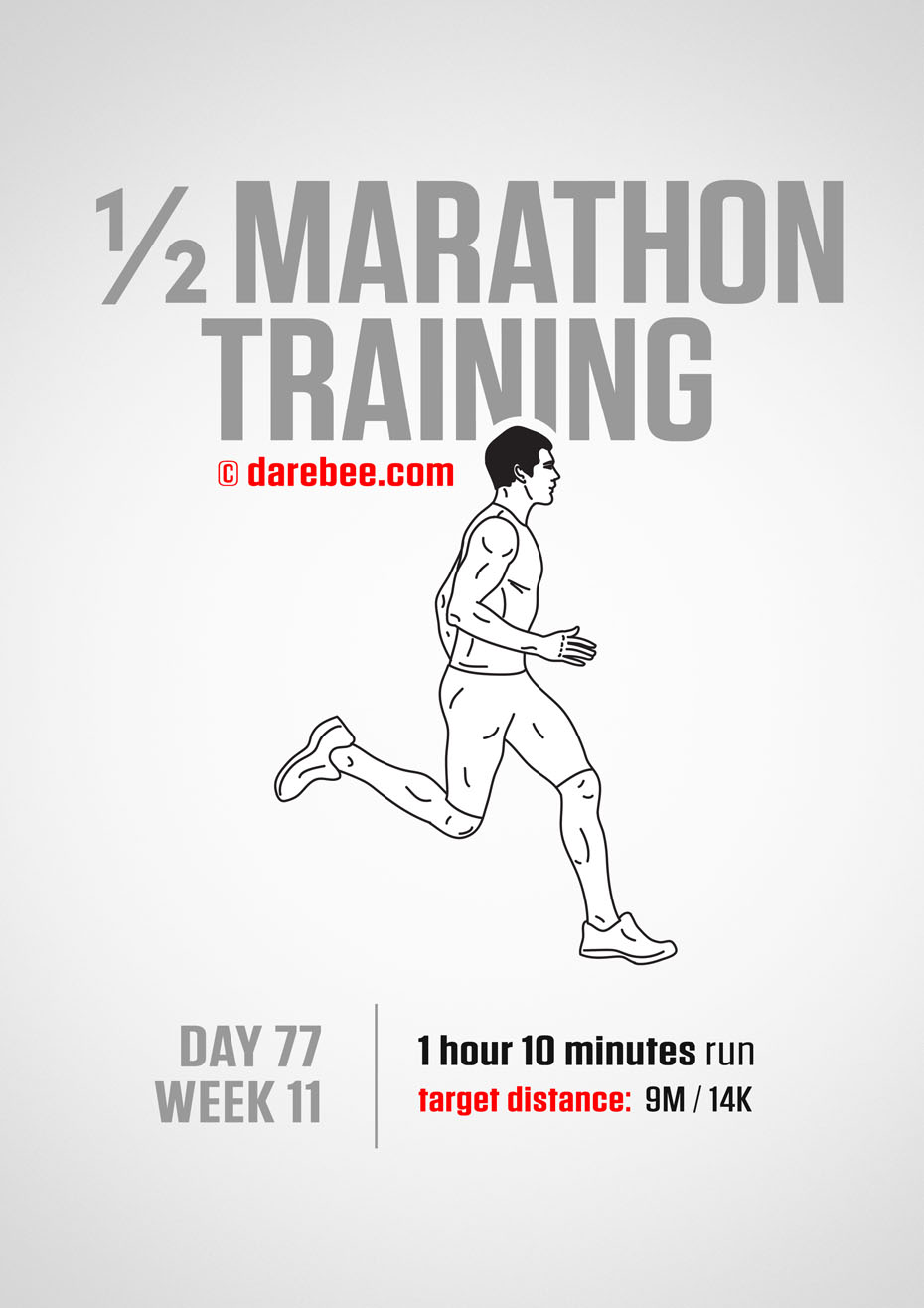 Half Marathon Training Program by DAREBEE