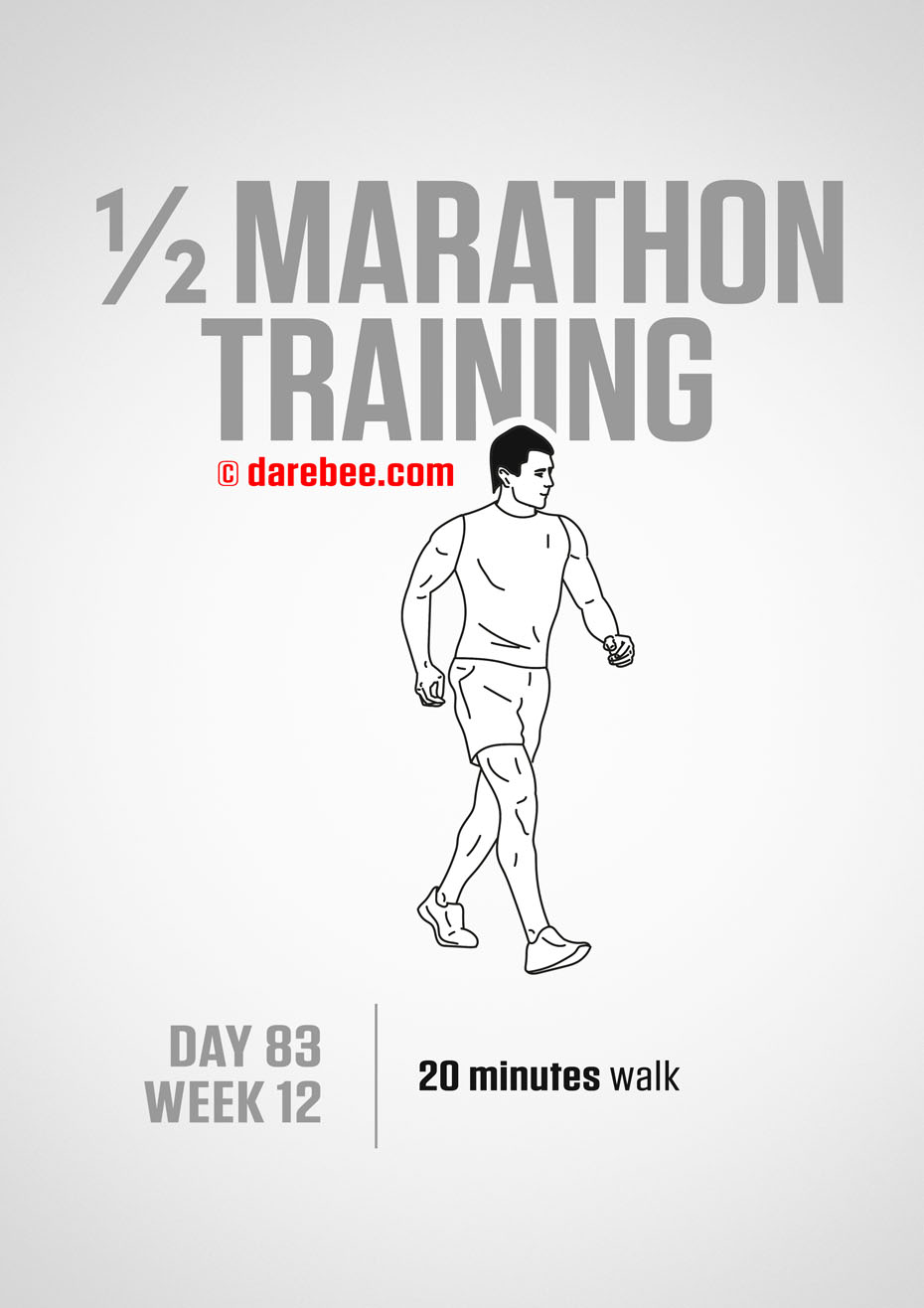 Half Marathon Training Program by DAREBEE