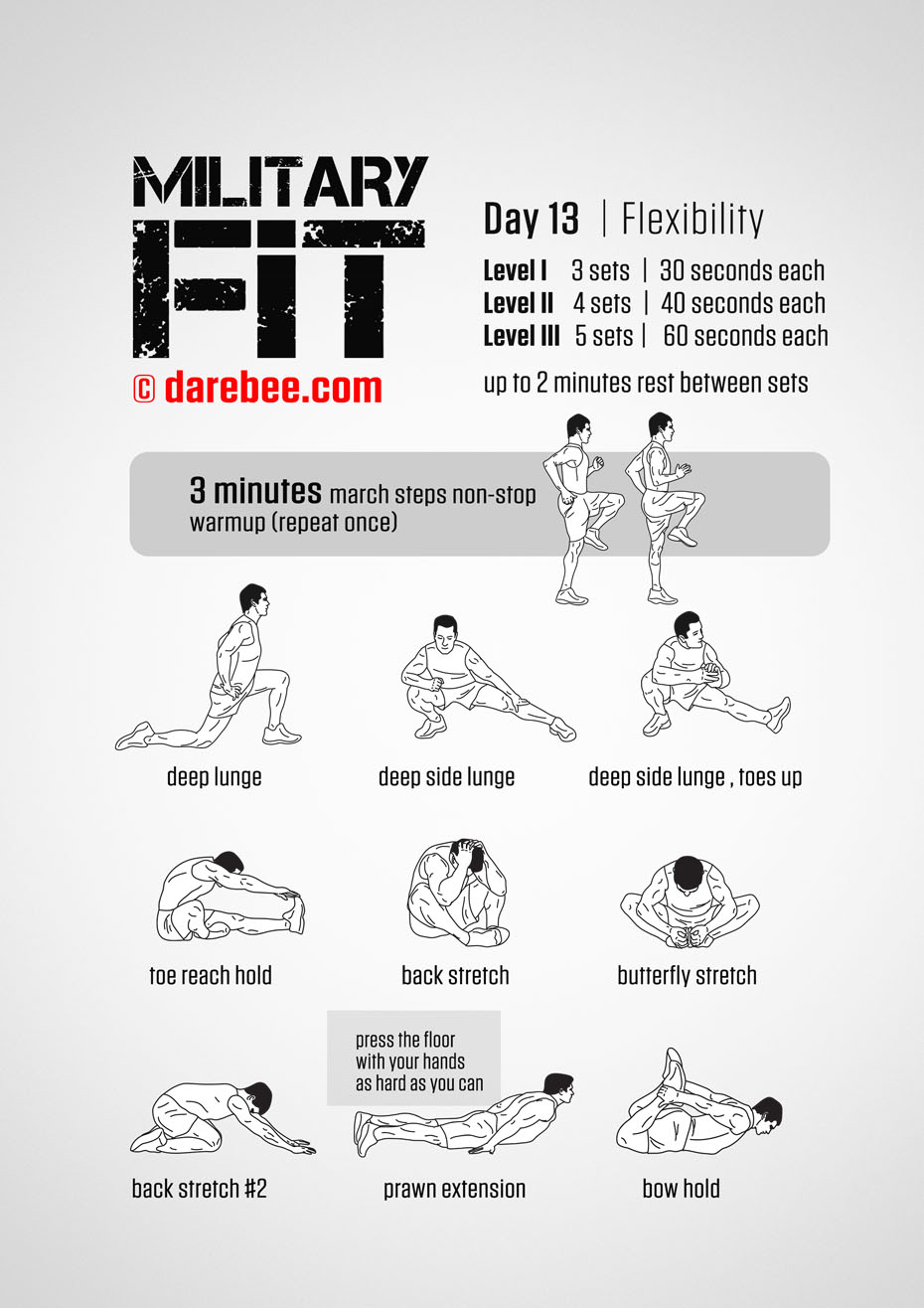 Military Fit: 30-Day Fitness Program