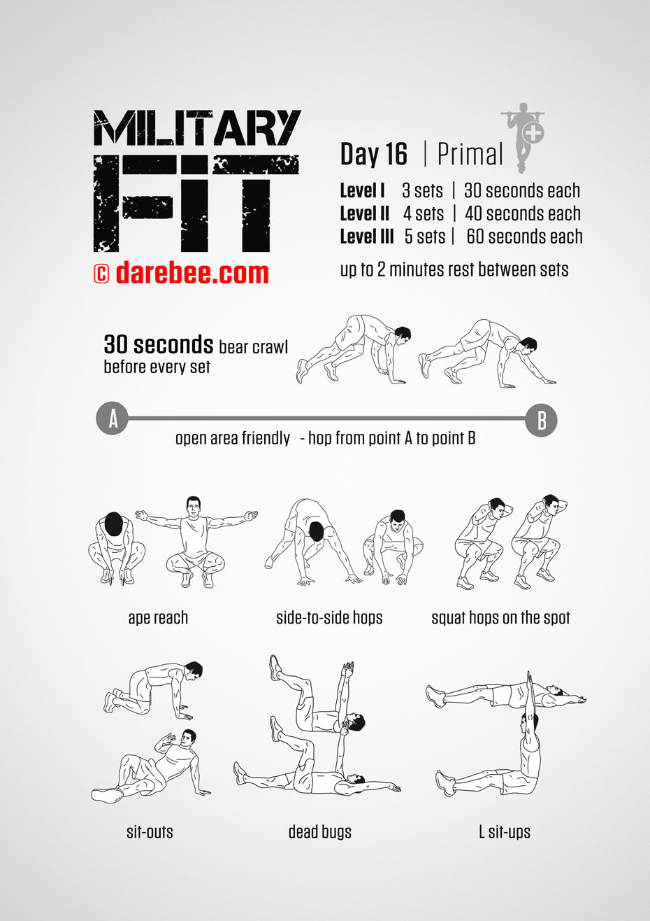 Military Fit: 30-Day Fitness Program